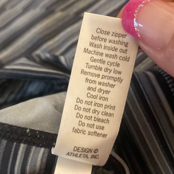 Athleta Mix Match Dobby Be Free Knicker Legging - Picture 6 of 10